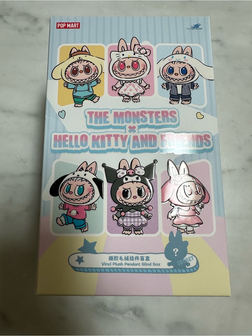 NIB Pochacco The Monsters x Hello Kitty and Friends